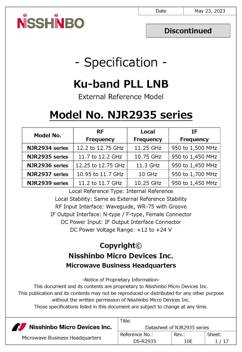 Nisshinbo Micro Devices NJR2935 Series User manual
