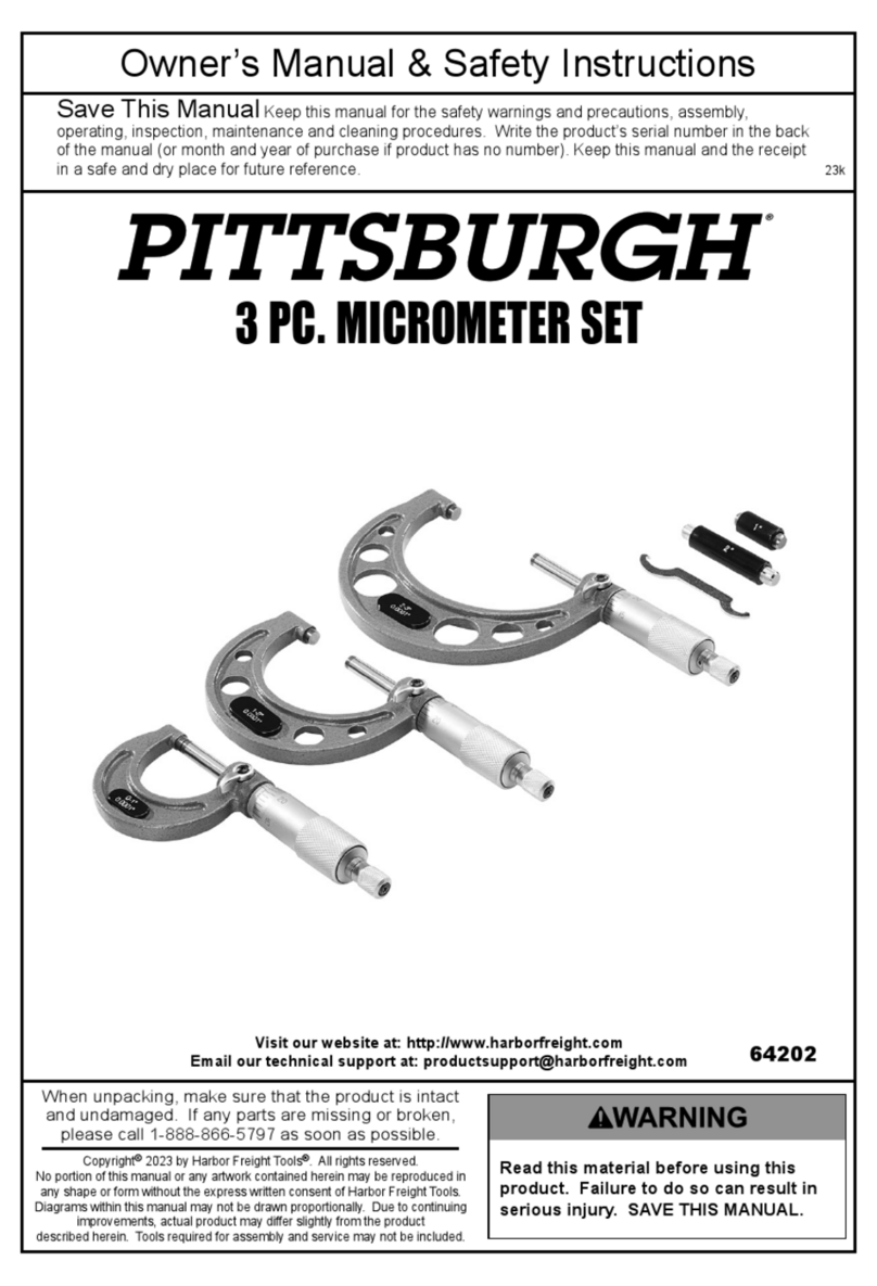 Pittsburgh 64202 Assembly instructions Pittsburgh 64202 Assembly instructions