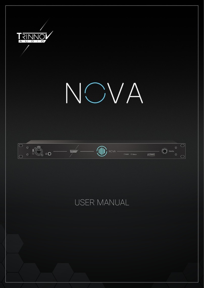 Trinnov Audio NOVA user manual