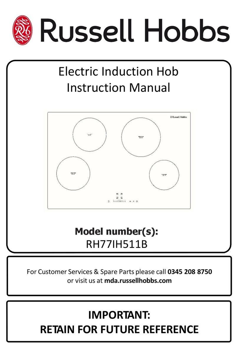 Russell Hobbs RH77IH511B instruction manual Russell Hobbs RH77IH511B instruction manual