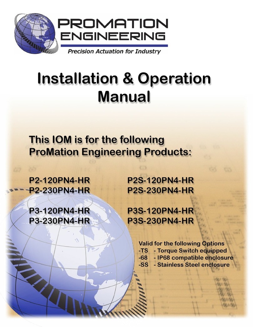 Promation Engineering P2-120PN4-HR User manual