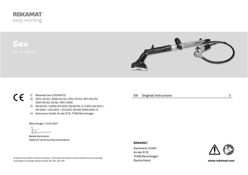 ROKAMAT Gex Original instructions