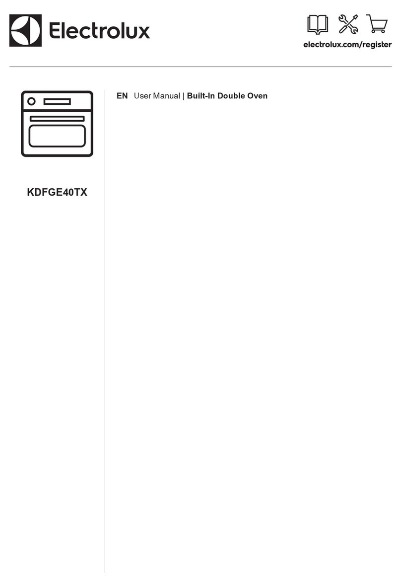 Electrolux KDFGE40TX user manual