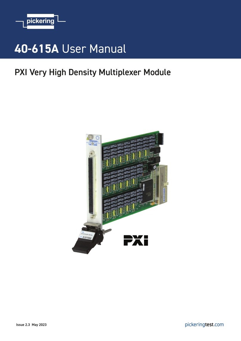 Pickering 40-615A User manual Pickering 40-615A User manual