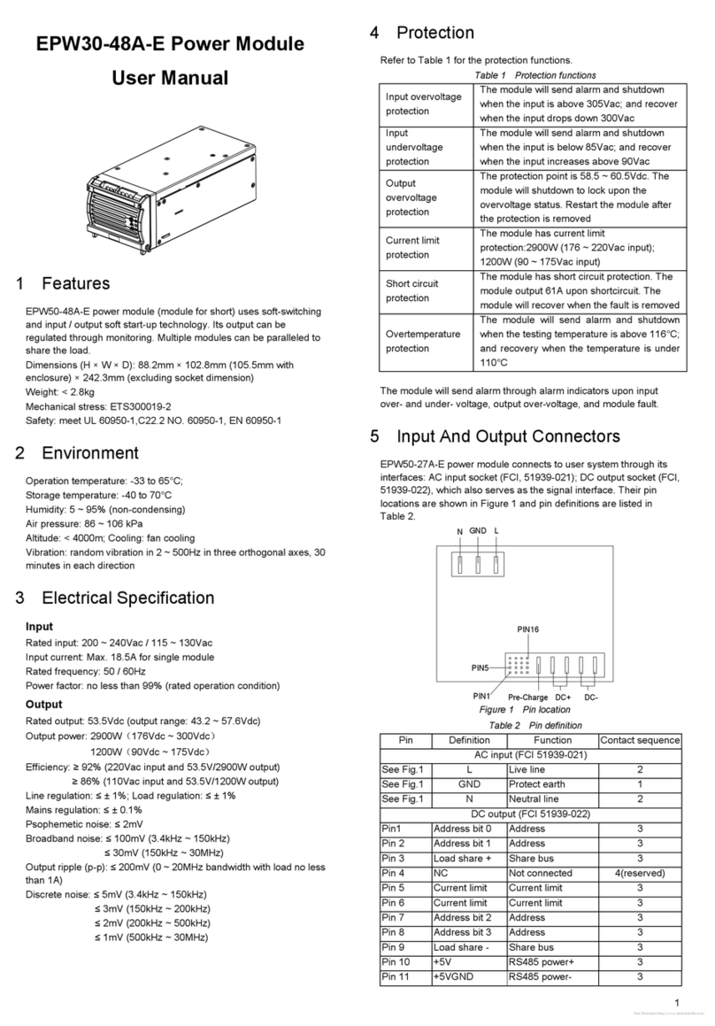 Emerson EPW30-48A-E user manual