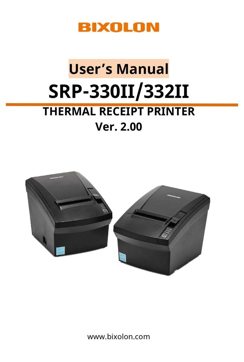 BIXOLON SRP-330II User manual