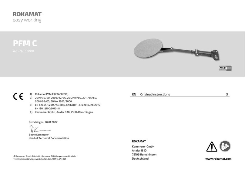 ROKAMAT PFM C Original instructions