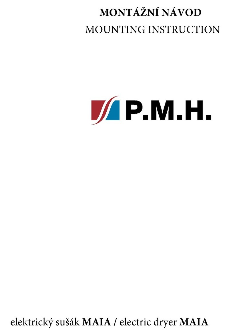 P.M.H. MAIA Mounting instruction