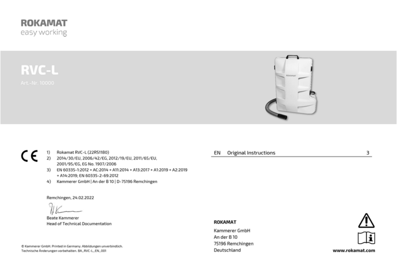 ROKAMAT RVC-L Original instructions
