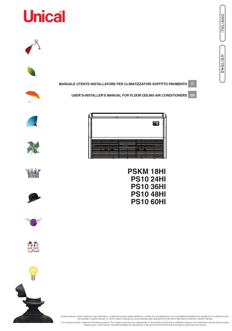 Unical PSKM 18HI User guide