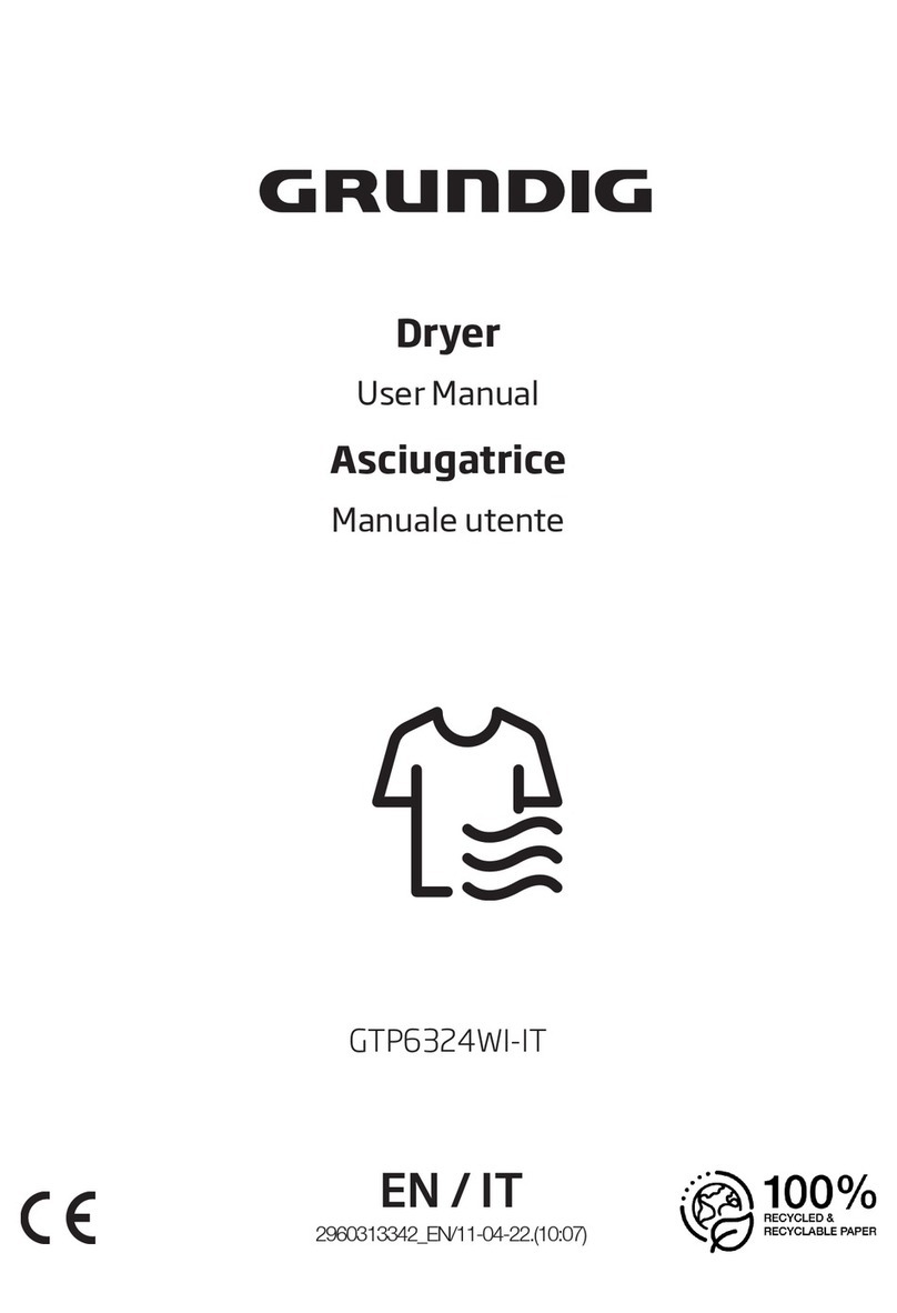 Grundig GTP6324WI-IT User manual