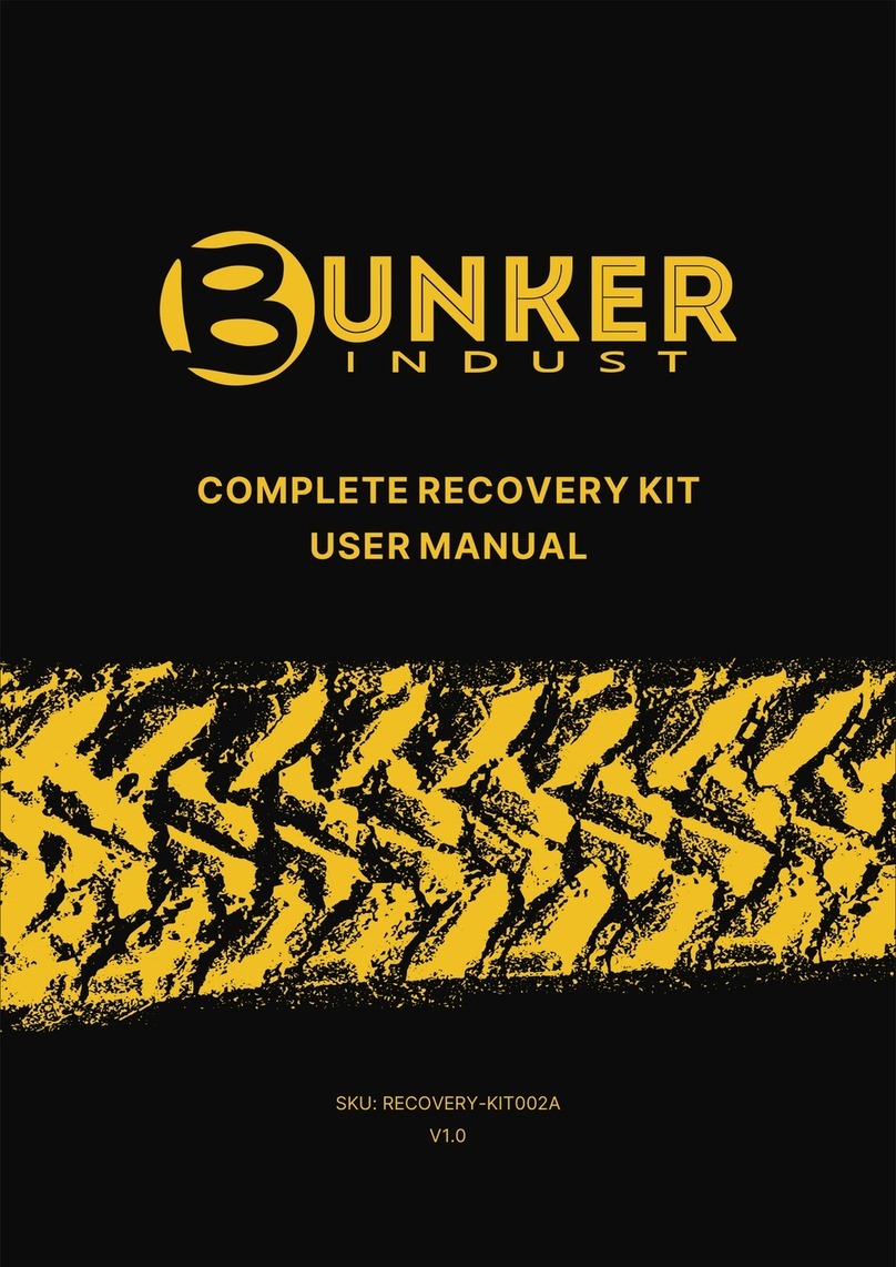 Bunker Indust RECOVERY-KIT002A user manual