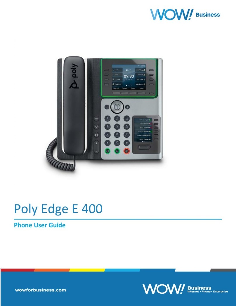Poly Edge E400 User manual