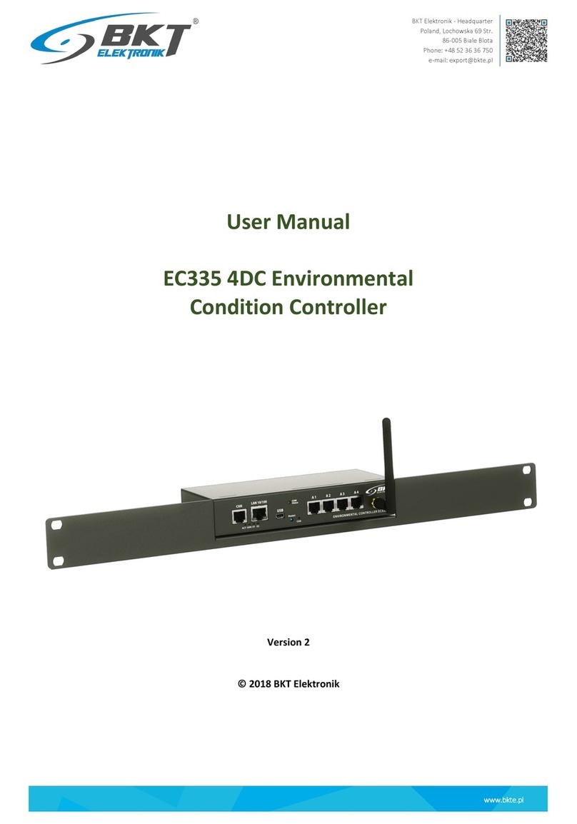 BKT Elektronik EC335 user manual