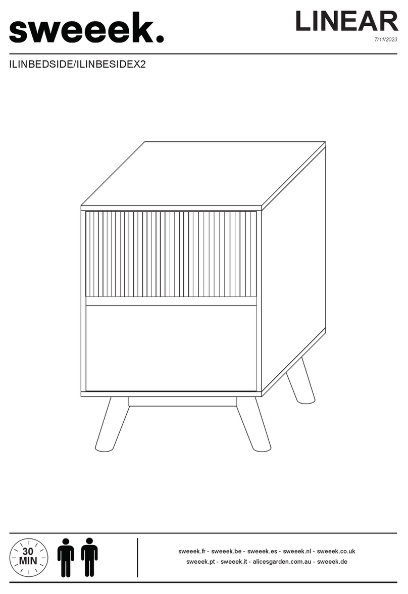 sweeek. LINEAR ILINBEDSIDE User manual sweeek. LINEAR ILINBEDSIDE User manual