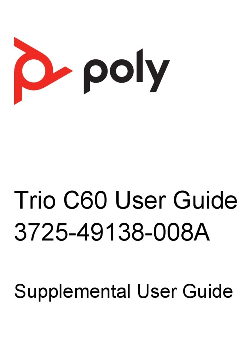 Poly Trio C60 Owner's manual
