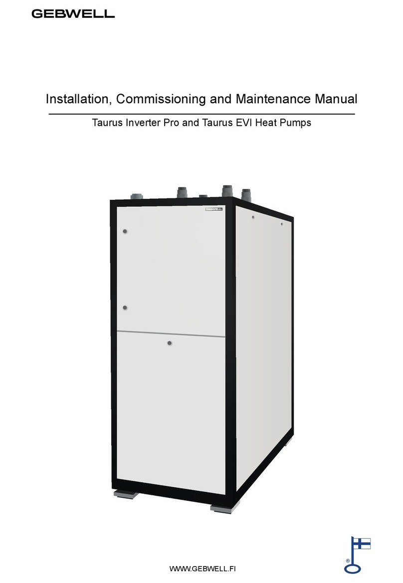 Gebwell Taurus Inverter Pro Installation, commissioning and maintenance manual