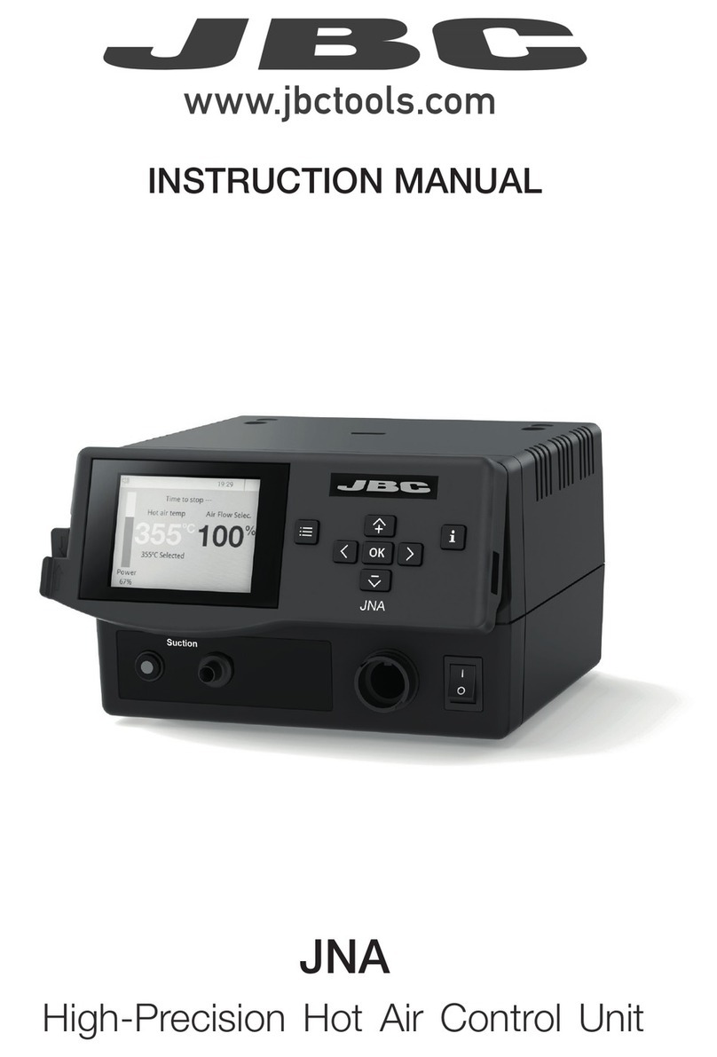 jbc JNA User manual