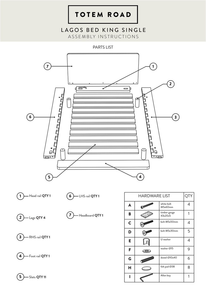 Totem LAGOS Assembly instructions