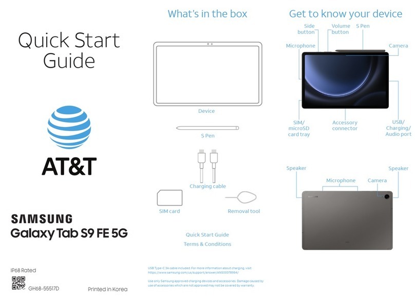 Samsung Galaxy Tab S9 FE User manual