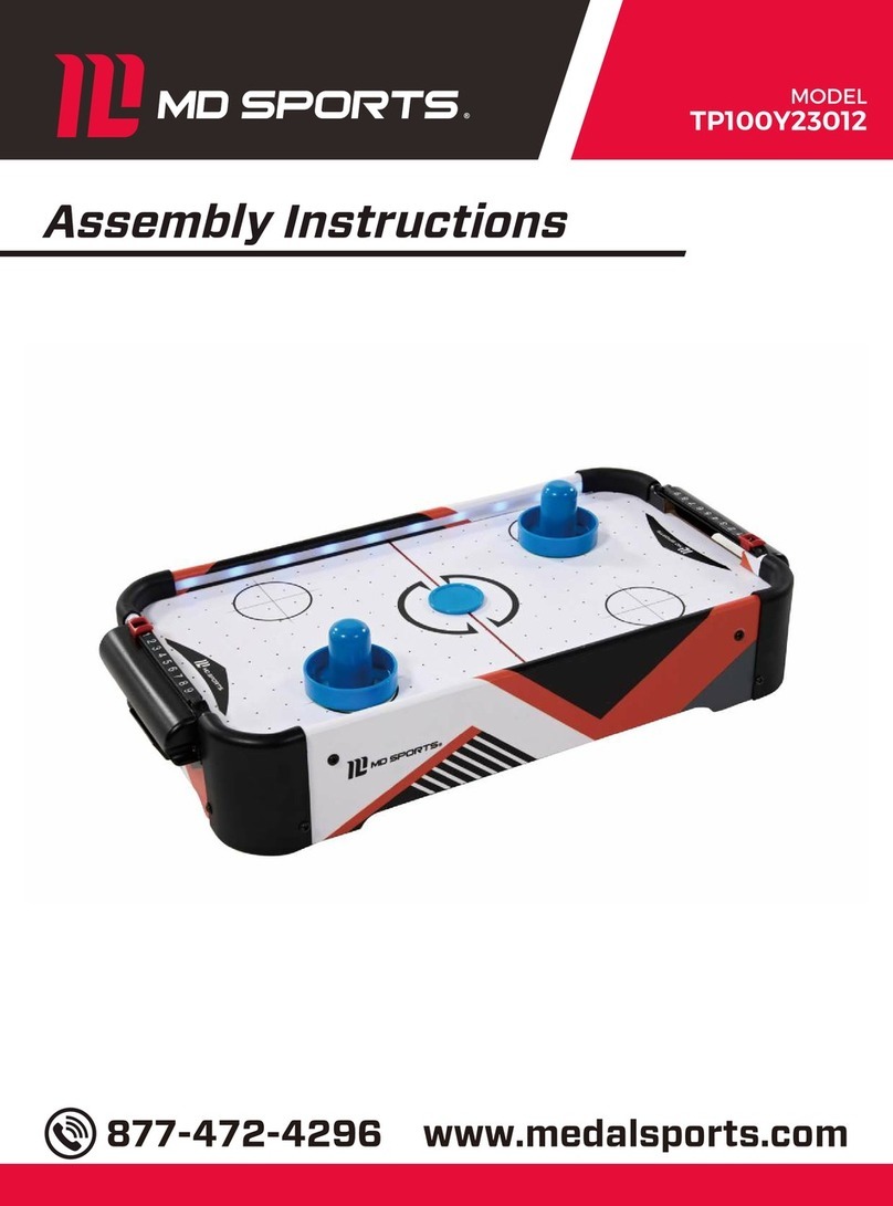 MD SPORTS TP100Y23012 Assembly instructions