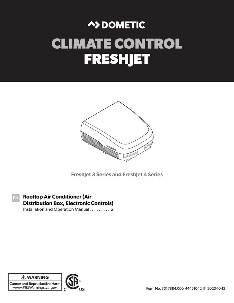 Dometic FreshJet 3 Series User manual