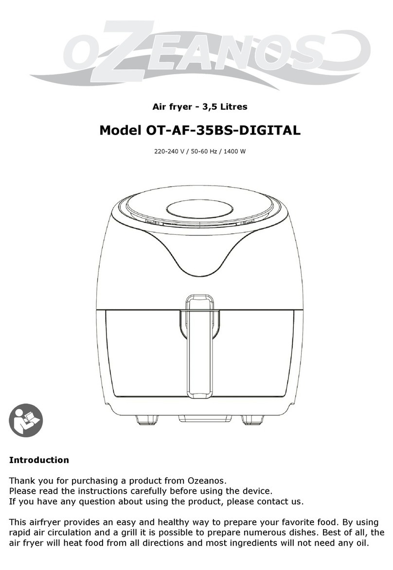 Ozeanos OT-AF-35BS-DIGITAL manual