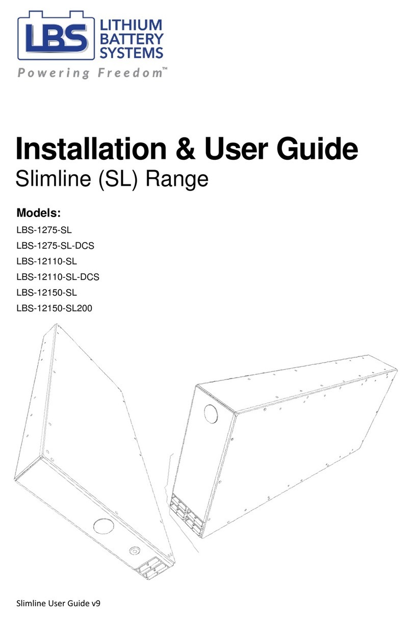 LBS LBS-1275-SL Installation & user guide