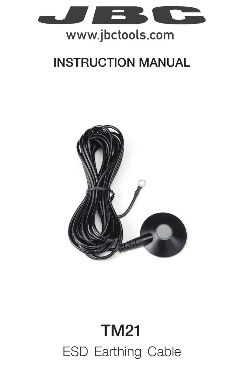 jbc TM21 instruction manual