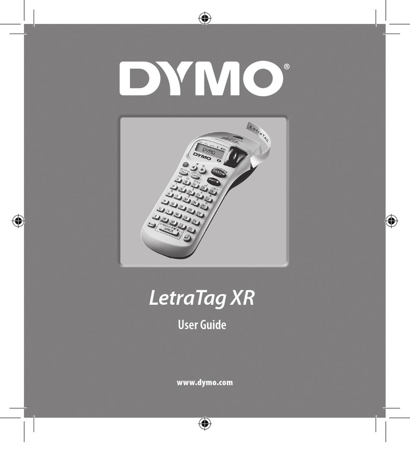 Dymo LetraTag XR user guide