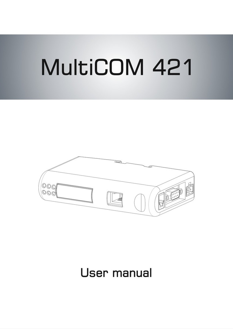 Riello MultiCOM 421 User manual