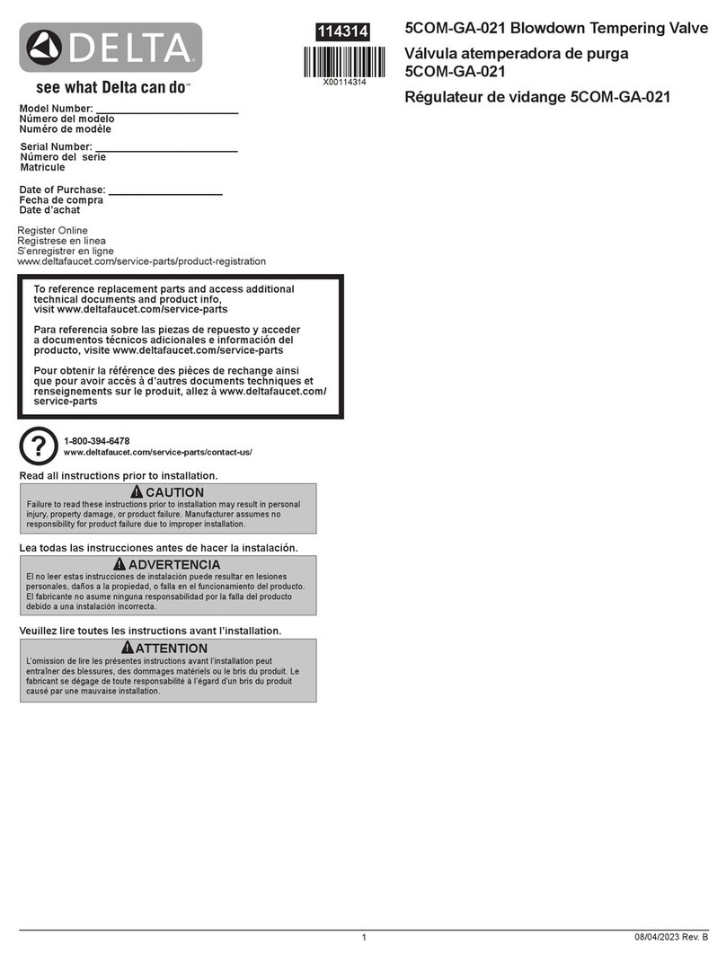 Delta 5COM-GA-021 User manual