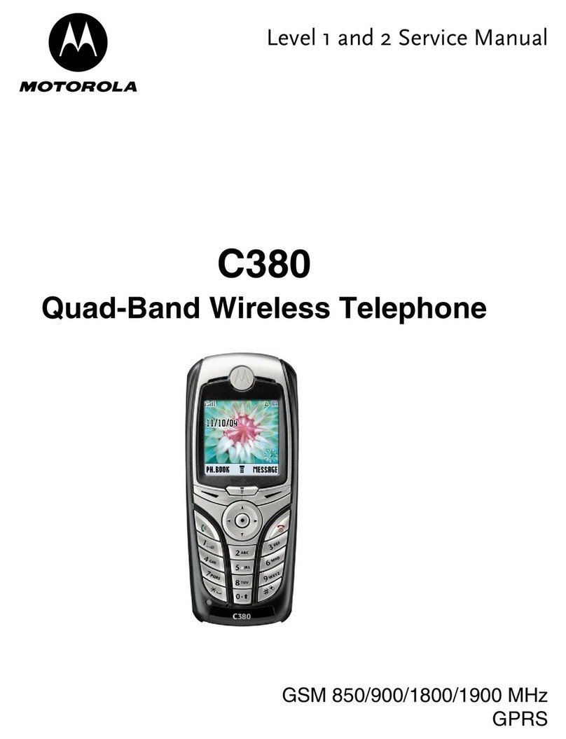 Motorola C380 User manual