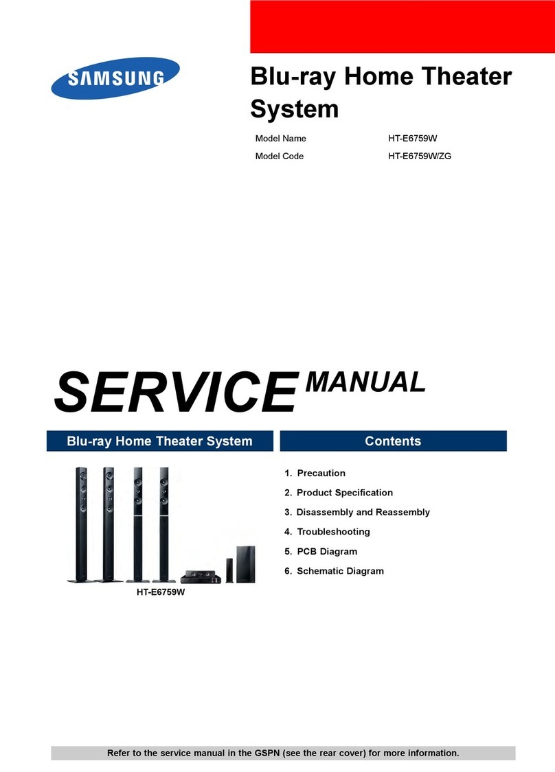 Samsung HT-E6759W User manual