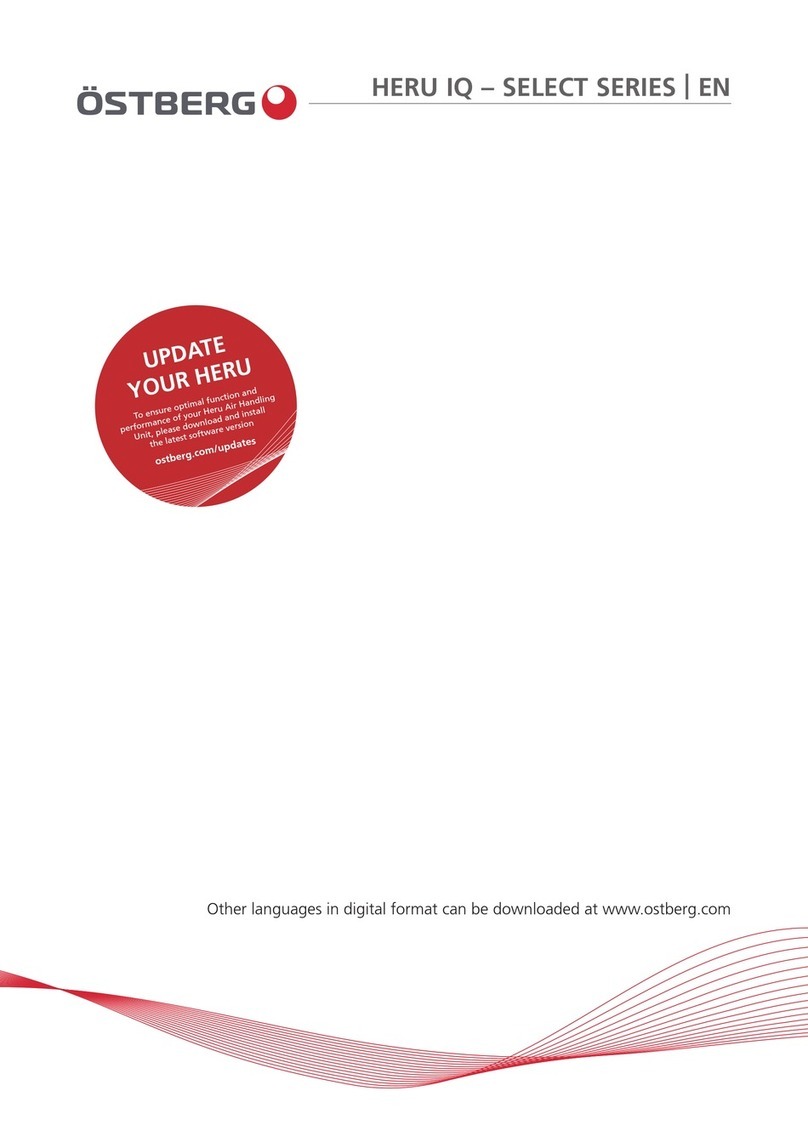 OSTBERG HERU SELECT Series manual