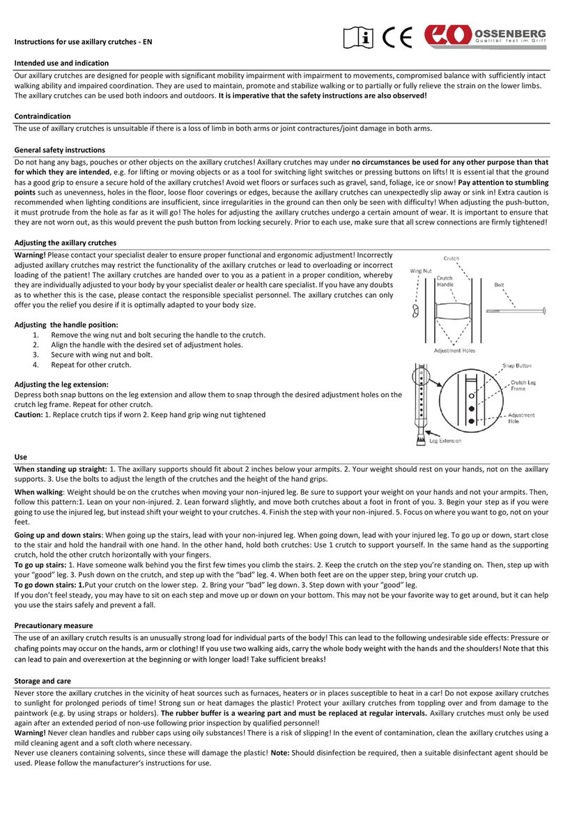 Ossenberg 12G Instructions for use