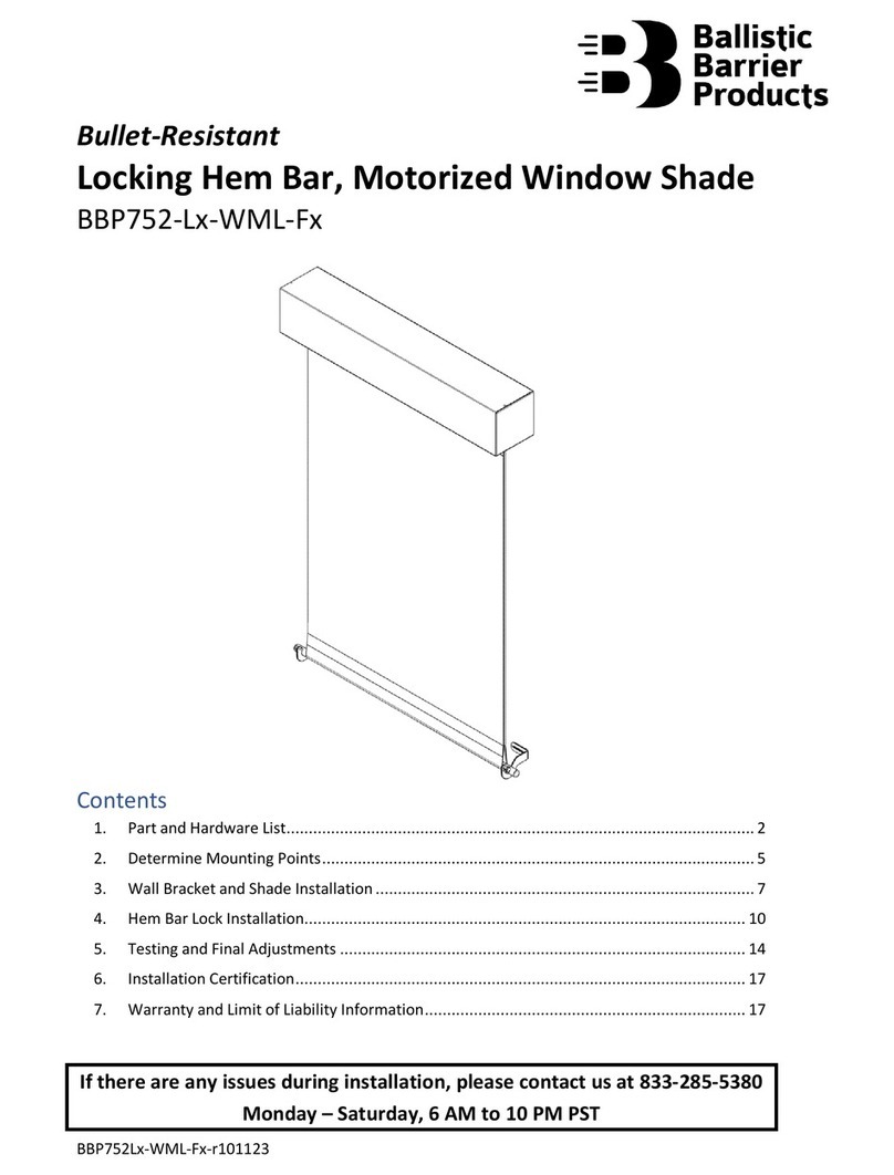 BBP BBP752-L-WML-F Series User manual