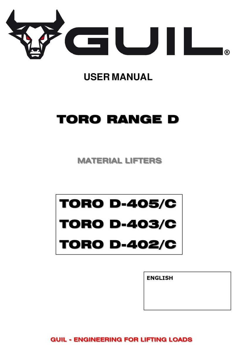 GUIL TORO D Series User manual