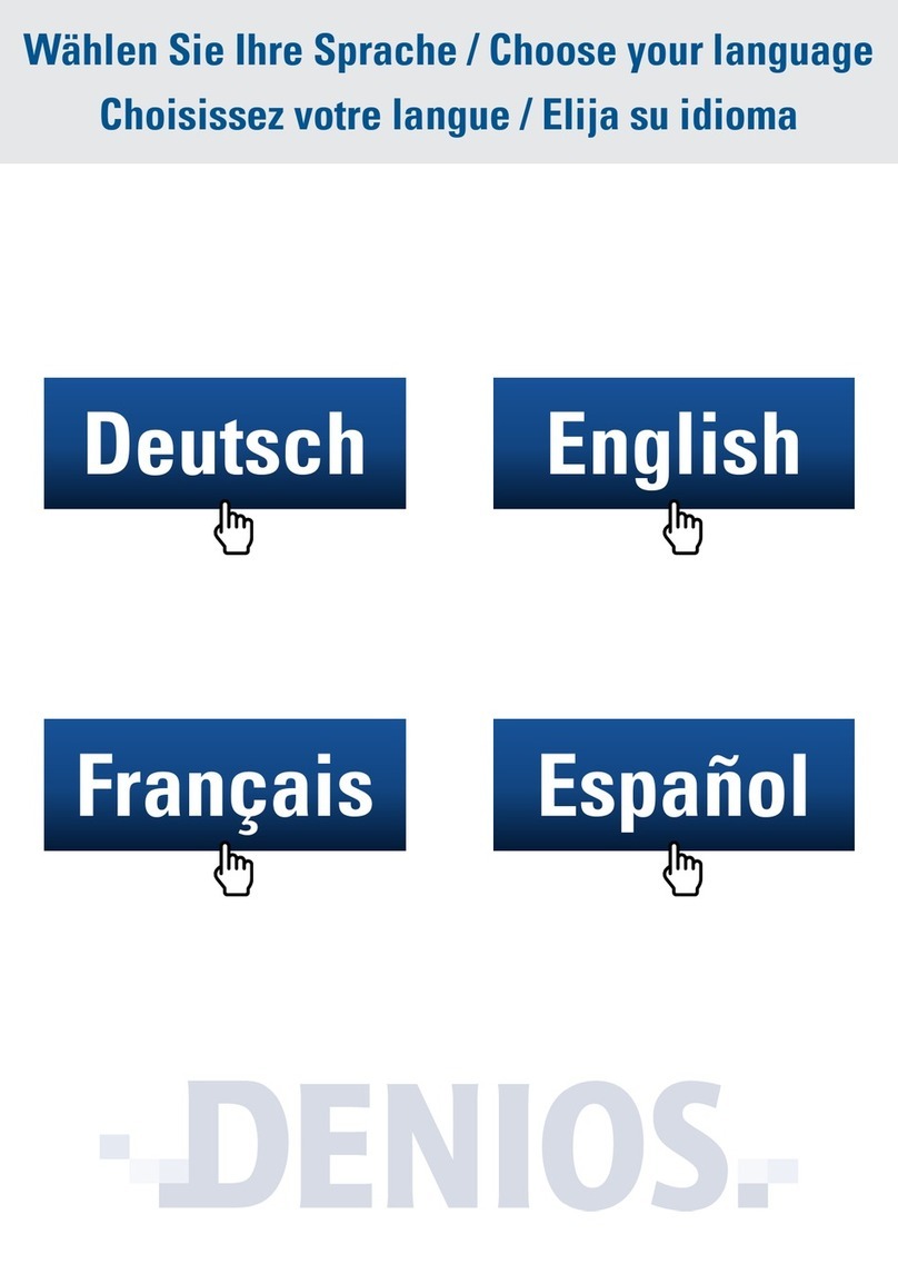 Denios XXL-Plus operating instructions
