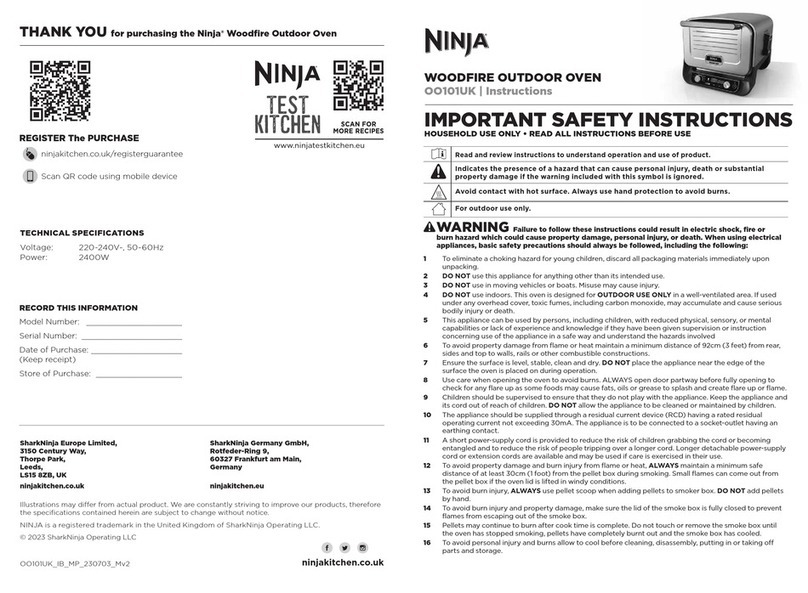 Ninja OO101UK instructions Ninja OO101UK instructions