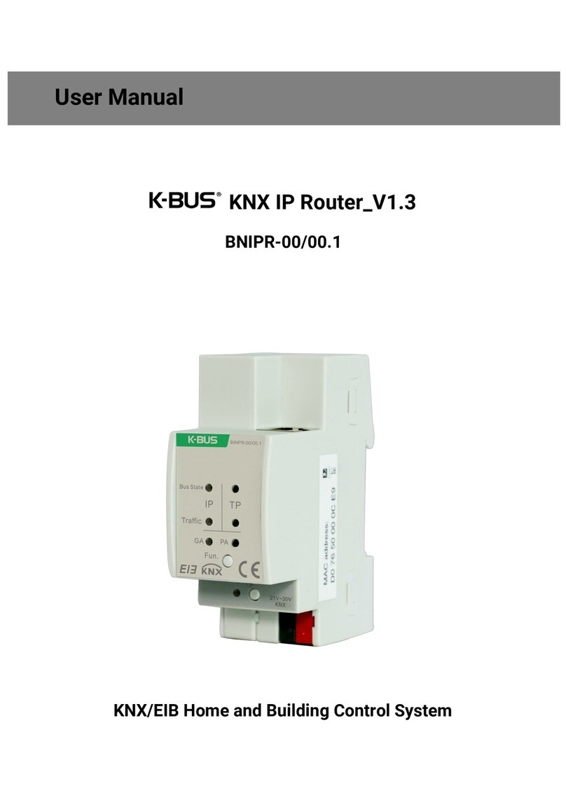 K-BUS BNIPR-00/00.1 user manual