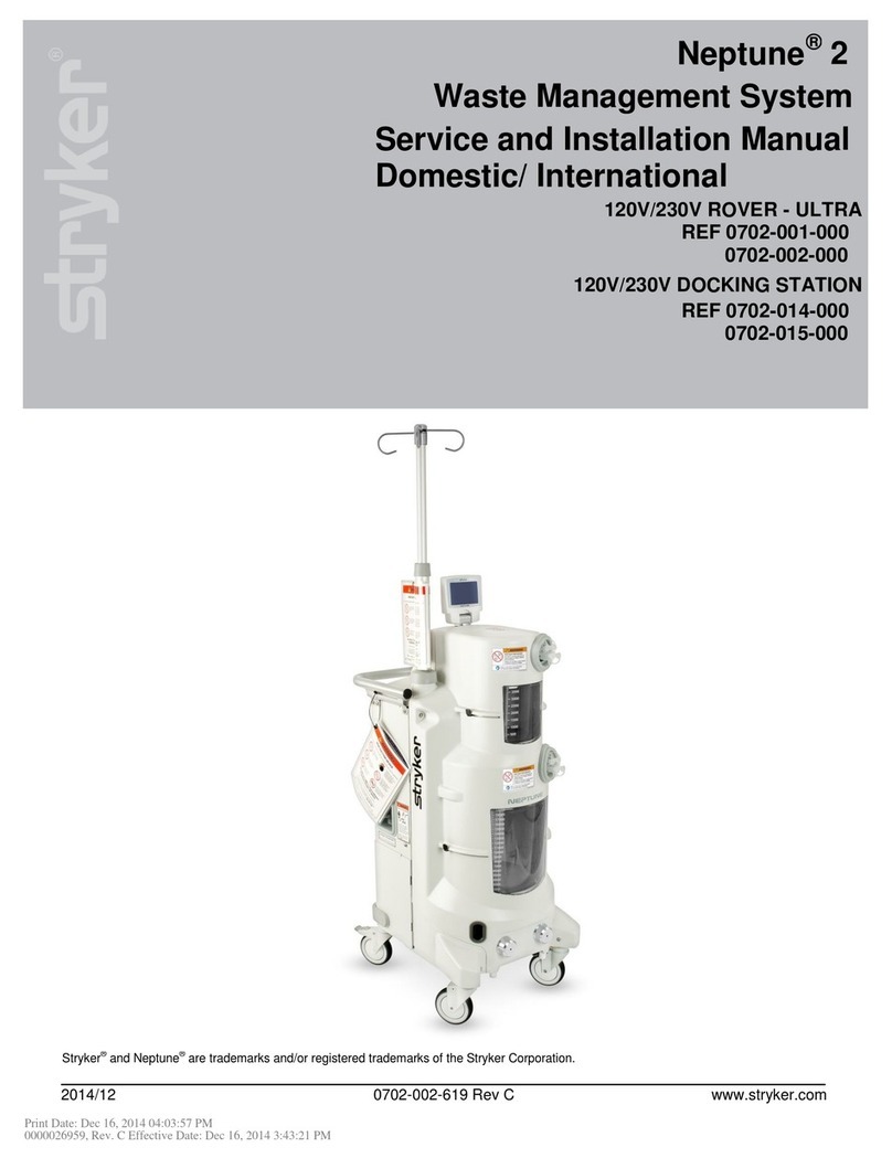 Stryker Neptune 2 ROVER ULTRA User manual
