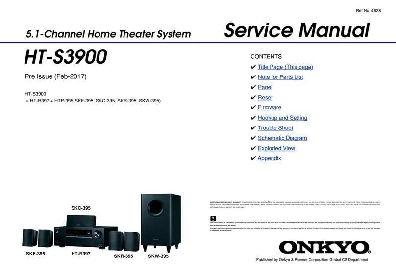 Onkyo HT-S3900 Service manual