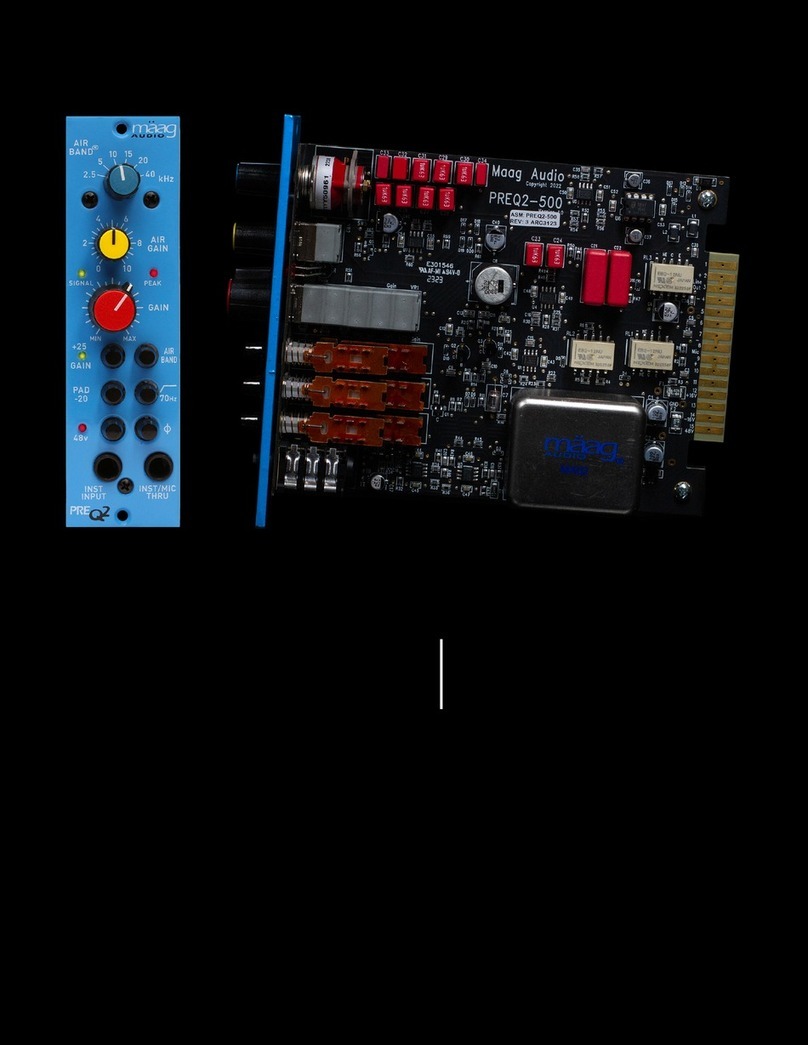 Maag PREQ2-500 user manual