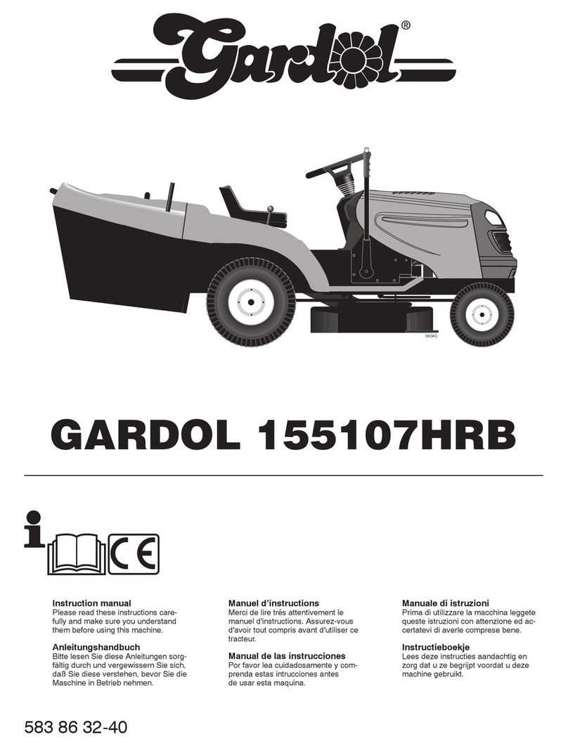 Gardol 155107HRB instruction manual