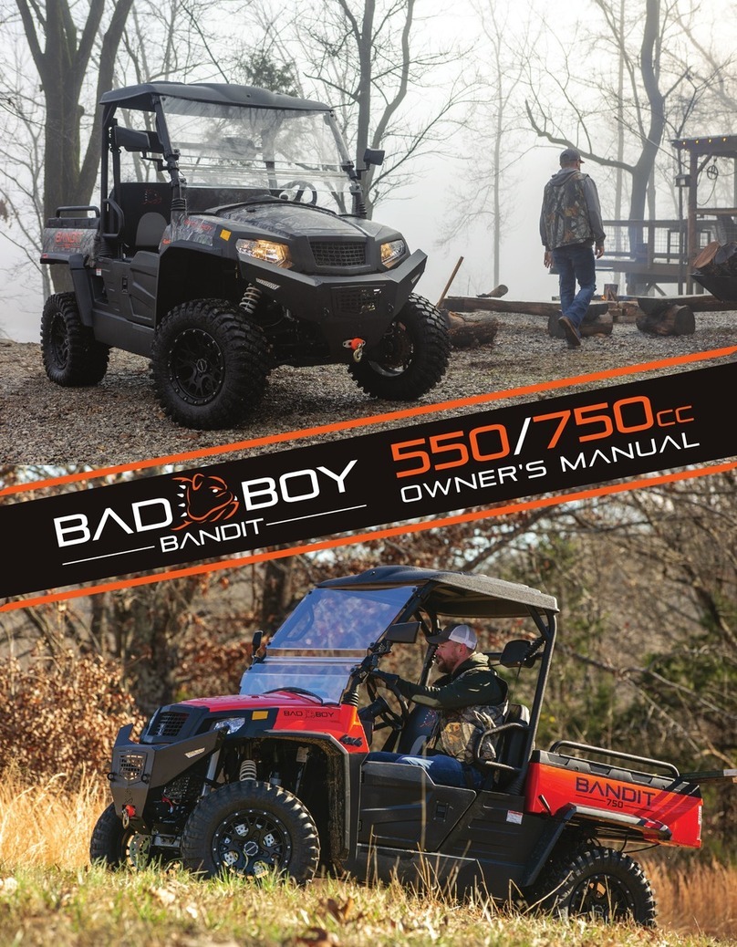 Bad Boy 550cc owner's manual