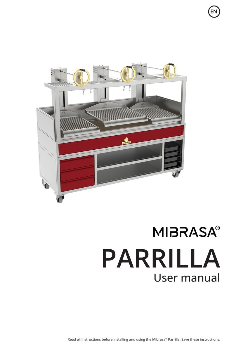 Mibrasa PARRILA user manual