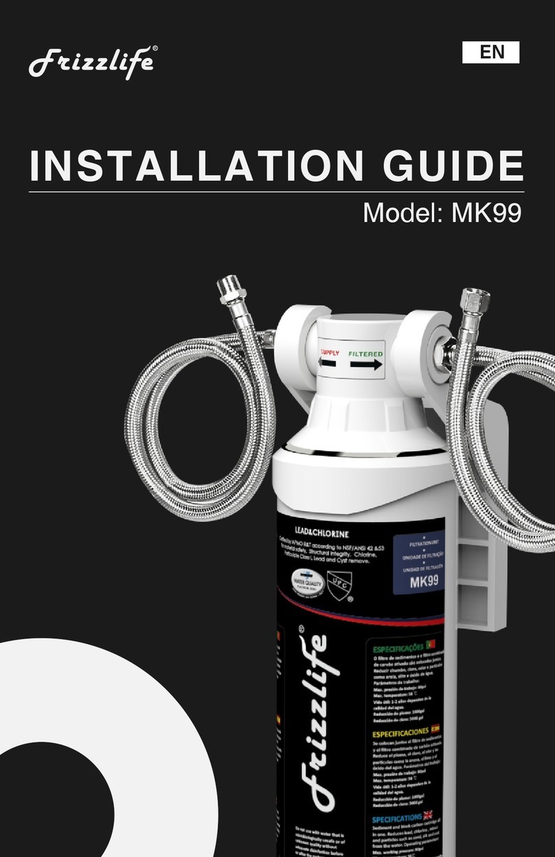 Frizzlife MK99 User manual