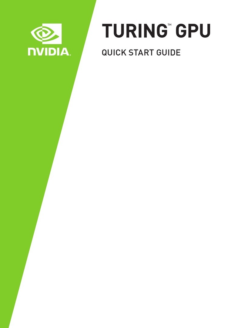 Nvidia TURING GPU quick start guide