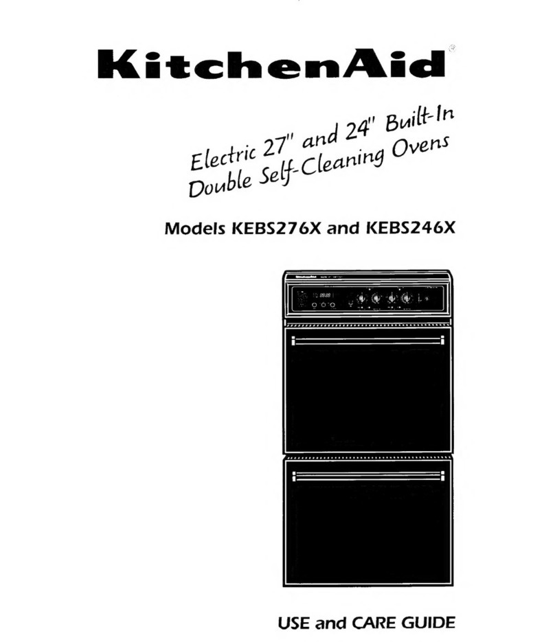 KitchenAid KEBS276X Use and care guide